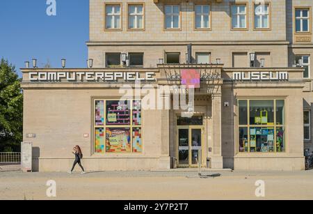 Musée des jeux informatiques, Karl-Marx-Allee, Friedrichshain, Berlin, Allemagne, Computerspielemuseum, Deutschland Banque D'Images