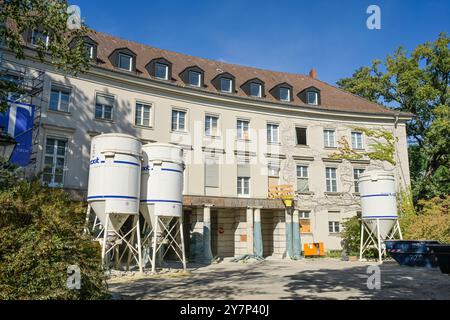 Chantier, reconstruction, Agence fédérale de l'environnement, Bismarckplatz, Grunewald, Charlottenburg-Wilmersdorf, Berlin, Allemagne, Baustelle, Umbau Banque D'Images