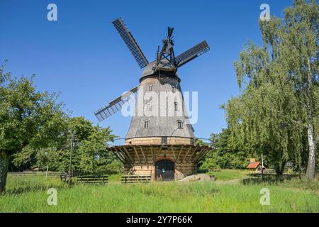 Britzer Mill, Buckower Damm, Britz, Neukölln, Berlin, Allemagne, Britzer Mühle, Deutschland Banque D'Images