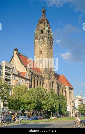 Hôtel de ville de Charlottenburg, Otto-Suhr-Allee, Charlottenburg, Berlin, Allemagne, Rathaus Charlottenburg, Allemagne Banque D'Images