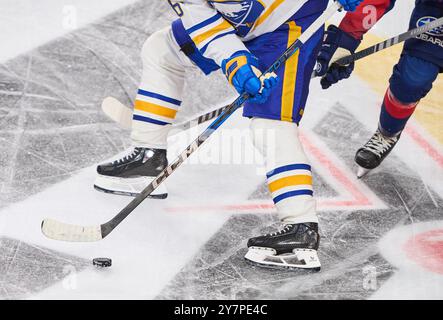 Munich, Allemagne. 27 septembre 2024. Symbole dans le match amical du Global Series Challenge EHC RB MUENCHEN - BUFFALO SABRES 0-5 au SAP Garden à Munich, Allemagne, le 27 septembre 2024. Saison 2024/2025, Journée x, photographe : ddp images/STAR-images crédit : ddp Media GmbH/Alamy Live News Banque D'Images