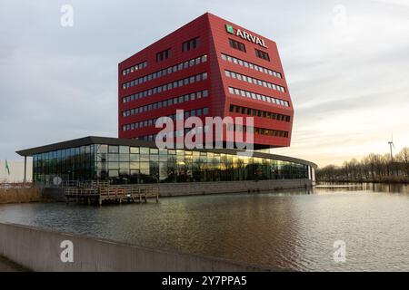 Arval Building, meilleure société de leasing aux pays-Bas Houten Utrecht. 6 janvier 2023. Banque D'Images