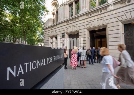 La National Portrait Gallery de Londres. Date de la photo : jeudi 18 juillet 2024. Photo : Richard Gray/Alamy Banque D'Images