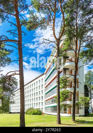 Palmio Sanatorium, Finlande, Alvar Aalto et Aino Aalto, Banque D'Images