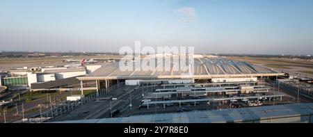 Londres Heathrow terminal 2 Banque D'Images