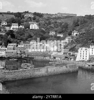 40903 - POLPERRO - CORNWALL - SUD, ANGLETERRE, ROYAUME-UNI 3 SEPTEMBRE 1953 Banque D'Images