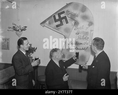 Ouverture de la bataille d'Angleterre public House - Northfleet . 22 mars 1948 Banque D'Images