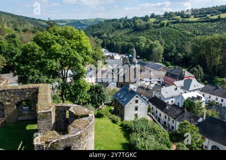 Le château de Burg-Reuland | le château de Burg-Reuland Banque D'Images