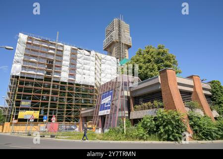 Hôtel de ville de Spandau, Back, Stabholzgarten, Spandau, Berlin, Allemagne, Rathaus Spandau, Rückseite, Deutschland Banque D'Images