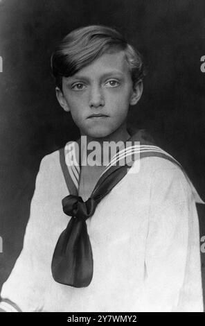 L'archiduc Robert d'Autriche : 8 février 1915 - 7 février 1996 , deuxième fils de Charles Ier d'Autriche et de la princesse Zita Bourbon-Parme Banque D'Images