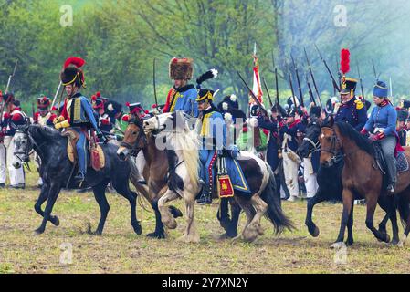 Reconstitution de l'abattage Grossgoerschen Banque D'Images