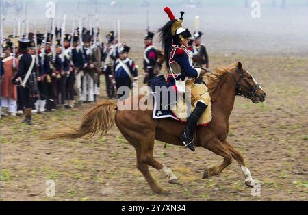 Reconstitution de l'abattage Grossgoerschen Banque D'Images