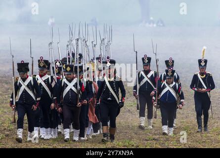 Reconstitution de l'abattage Grossgoerschen Banque D'Images