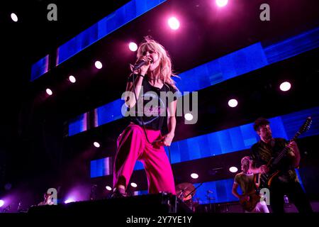 Hayley Williams de Paramore se produit en direct au Budweiser Stage à Toronto Banque D'Images