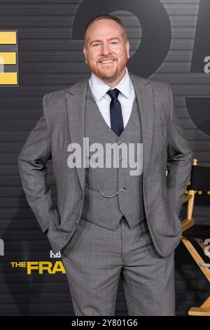 Los Angeles, États-Unis. 1er octobre 2024. Darren Goldstein assiste aux arrivées de « The franchise » de HBO au Paramount Theater de Los Angeles, CA, le 1er octobre 2024. (Photo de Corine Solberg/Sipa USA) crédit : Sipa USA/Alamy Live News Banque D'Images