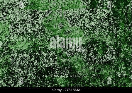 Fond grunge abstrait avec des taches vertes et sombres sur le gros plan de la surface Banque D'Images