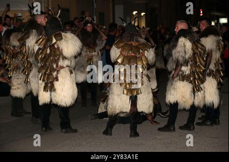 8 août 2024, Muravera événement traditionnel sarde de masques et autres métiers à Muravera, près de Cagliari la capitale de la Sardaigne, Italie. FAMA © Fausto Marci Banque D'Images
