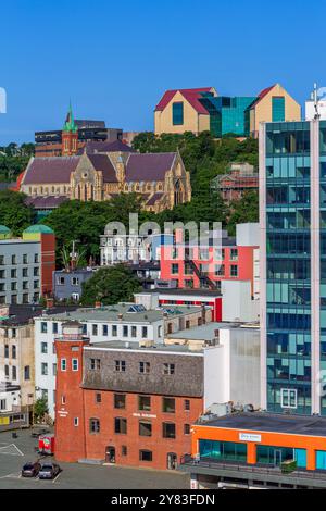 John's Skyline, Terre-Neuve, Canada Banque D'Images