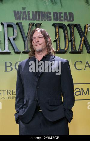 Norman Reedus assiste à la première photo-call au 'The Walking Dead : Daryl Dixon' à Plaza de Callao le 02 octobre 2024 à Madrid, Espagne. Banque D'Images