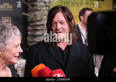 Madrid, Espagne. 02 octobre 2024. Norman Reedus assiste à la première photo-call au 'The Walking Dead : Daryl Dixon' à Plaza de Callao le 02 octobre 2024 à Madrid, Espagne. Crédit : Sipa USA/Alamy Live News Banque D'Images