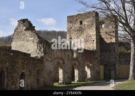 Ruines du château de gars am Kamp, Autriche, Europe Banque D'Images