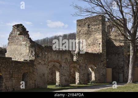 Ruines du château de gars am Kamp, Autriche, Europe Banque D'Images