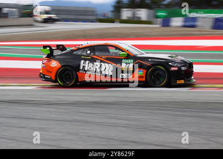 Thomas Rackl (DEU) / Andreas Jochimsen (DNK), #77, BMW M4 GT4, Team : ME Motorsport (DEU), Motorsport, ADAC GT4 Allemagne, 2024, Red Bull Ring, Spielberg, Oesterreich, 29.09.2024 Foto : Eibner-Pressefoto/Juergen Augst Banque D'Images