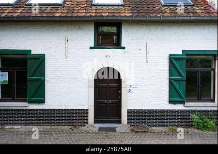 Maison des Rangers de la chapelle de Steenbergen à Oud-Heverlee, Brabant flamand, Belgique, 22 septembre 2024 Banque D'Images