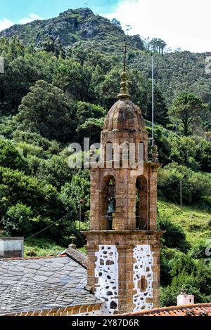 La chapelle de San Andrés de Teixido, célèbre sanctuaire et lieu de pèlerinage pour les catholiques pieux Banque D'Images