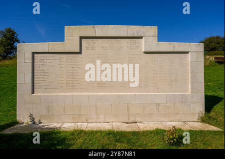 Le Chattri War Memorial commémore les soldats tombés de l'armée indienne pendant la première Guerre mondiale. South Downs, East Sussex, Angleterre. Banque D'Images