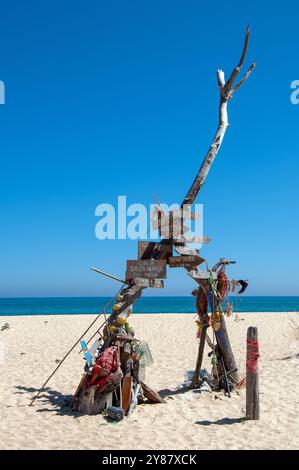 Ilha Deserta - Faro - Portogallo Banque D'Images