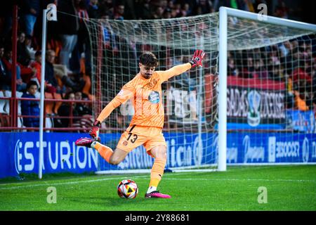 Lugo, Espagne. 02 janvier 2024. 1 Ligue RFEF. CD Lugo vs RC Celta de Vigo. Banque D'Images