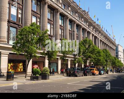 Selfridges on Oxford Street, Westminster, Londres, Royaume-Uni Banque D'Images