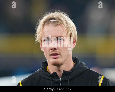 Dortmund, Allemagne. 1er octobre 2024. Julian Brandt de Borussia Dortmund lors du match MD2 de Ligue des Champions entre Borussia Dortmund et Celtic au signal Luna Park, Dortmund, Allemagne. Crédit : Ulrik Pedersen/Alamy Banque D'Images