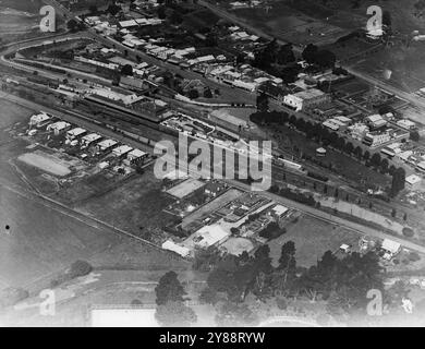 Moss Vale - Nouvelle-Galles du Sud. 10 janvier 1952. Banque D'Images