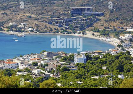 Agia Marina dans l'île d'Egine, Grèce, Europe Banque D'Images