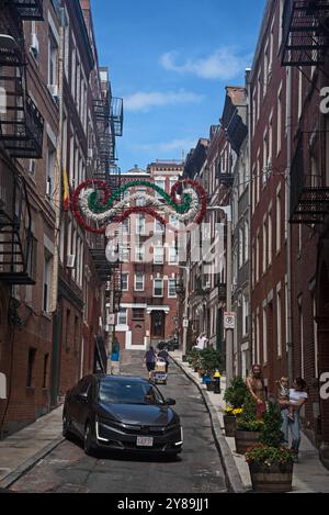 North End, Little Italy,. Boston, Massachusetts, États-Unis. Boston, Massachusetts, États-Unis Banque D'Images