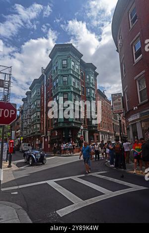 North End, Little Italy,. Boston, Massachusetts, États-Unis. Boston, Massachusetts, États-Unis Banque D'Images