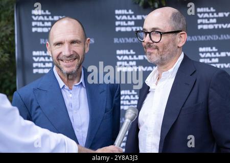 Mill Valley, États-Unis. 03 Oct, 2024. Acteur Ralph Fiennes, réalisateur Edward Berger/Sipa USA crédit : Sipa USA/Alamy Live News Banque D'Images