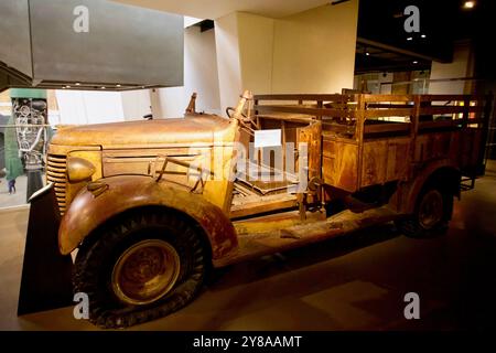 Chevrolet WB 30 cwt truck 4x2 (LRDG). Imperial War Museum, Lambeth Road, Southwark, London, England. Stock Photo