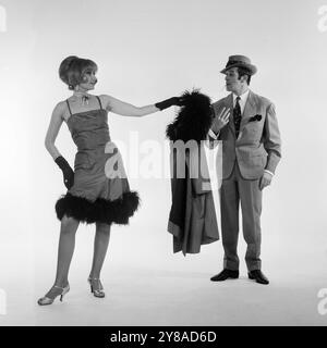 DAS Duo Elia und Bob Carley BEI einem shooting im Fotostudio à Ost-Berlin, DDR 1967. 91010000227 Banque D'Images