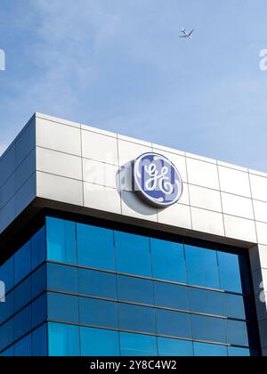 GE signe pour la construction du Grid IQ Global innovation Centre à Markham, Ontario, Canada. Banque D'Images