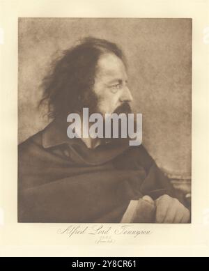 Julia Margaret Cameron - Alfred Lord Tennyson, 1865/1893 Banque D'Images