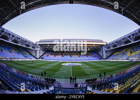 ARNHEM, 04-10-2024, Stadium GelreDome, football, Keukenkampioen divisie, saison 2023/2024, vue intérieure GelreDome pendant le match vitesse - FC Volendam crédit : Pro Shots/Alamy Live News Banque D'Images