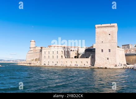 Le Fort Saint-Jean Marseille, France Banque D'Images