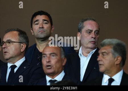 Barcelone, Espagne. 1er octobre 2024. Anderson Luis de Souza Deco du FC Barcelonaduring le match de l'UEFA Champions League, date 2, deuxième manche, entre le FC Barcelone et le BSC Young Boys a joué au Camp Nou Stadium le 1er octobre 2024 à Barcelone en Espagne. (Photo de Bagu Blanco/PRESSINPHOTO) crédit : AGENCE SPORTIVE PRESSINPHOTO/Alamy Live News Banque D'Images