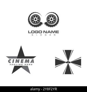 Movie film cinema design vector illustration Illustration de Vecteur