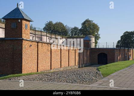 Kaunas, Lituanie - 19 septembre 2024 : Fort IX ou fort de la mort à Kaunas a été utilisé par les nazis comme lieu d'exécution pour plus de 15,000 juifs. Banque D'Images