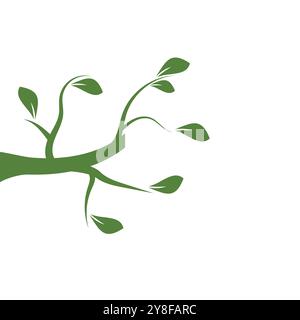 Arbre généalogique de la direction générale de l'été illustration vectorielle automne forêt nature clipart clipart Illustration de Vecteur