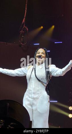 Janet Jackson Live à l'O2 London, Royaume-Uni Banque D'Images